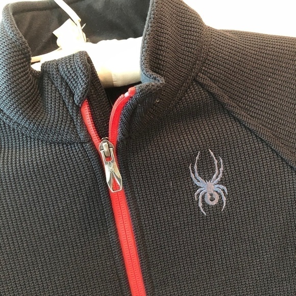 Spyder Full Zip Jacket For Boys Size S - Picture 6 of 16